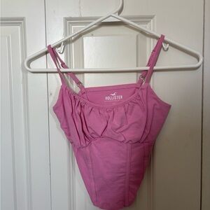 Hollister Fuchsia Bustier Top